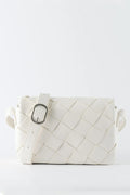 TEN TONES Azure Weave Bag White
