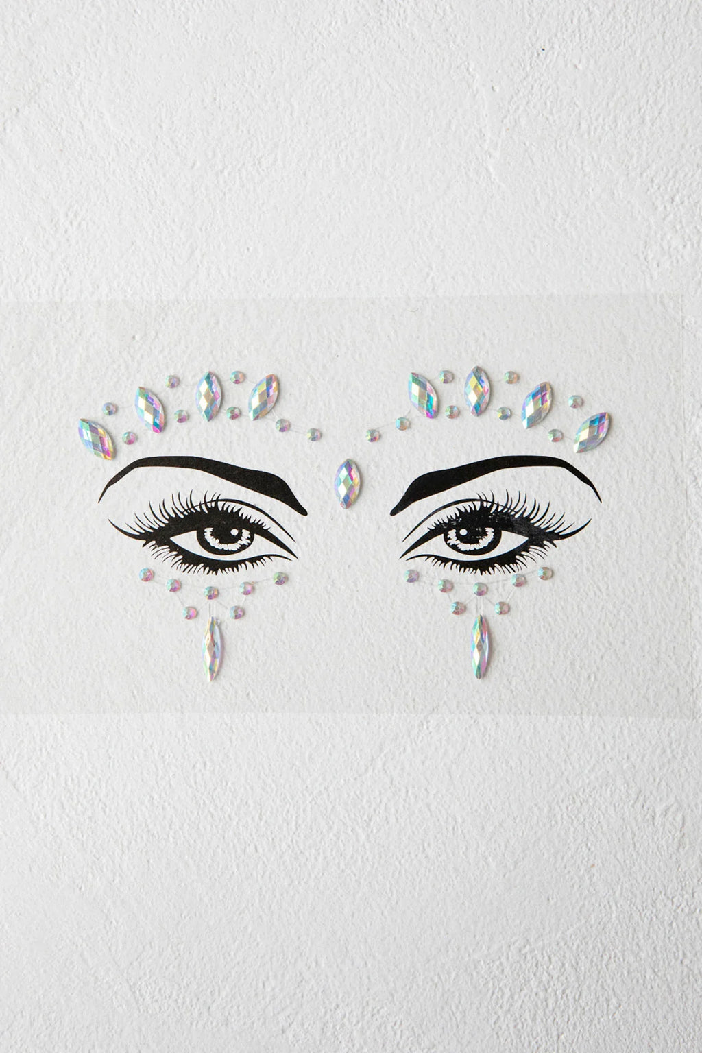 Electric Nights Face Jewels Multi C