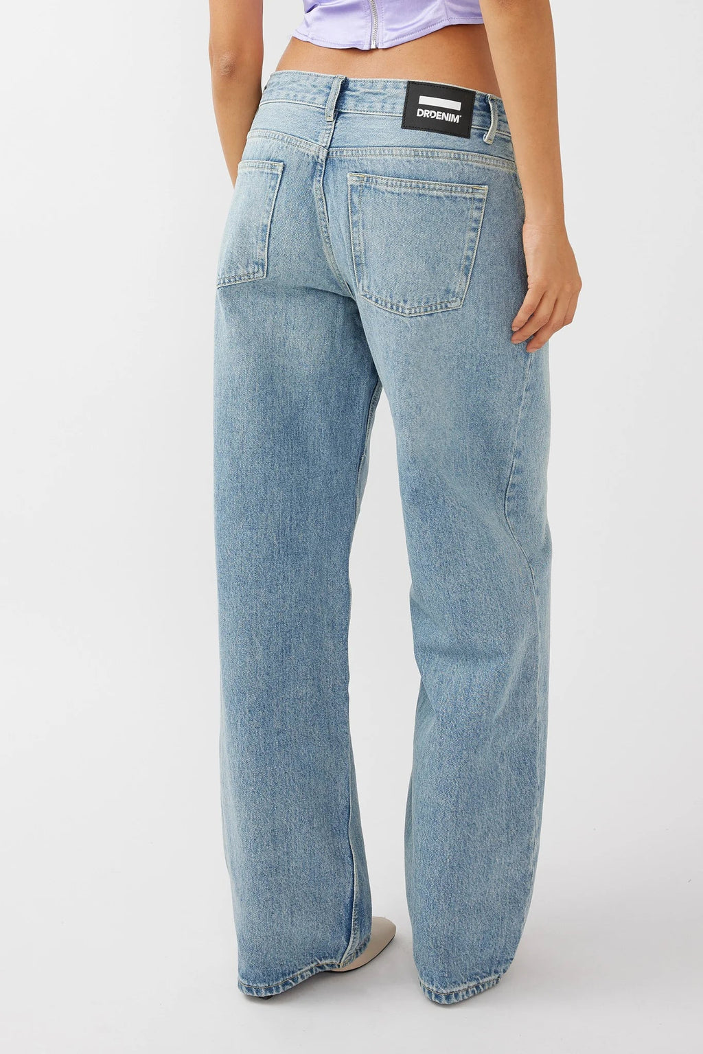 DR DENIM Hill Low Jeans Drift Light Blue