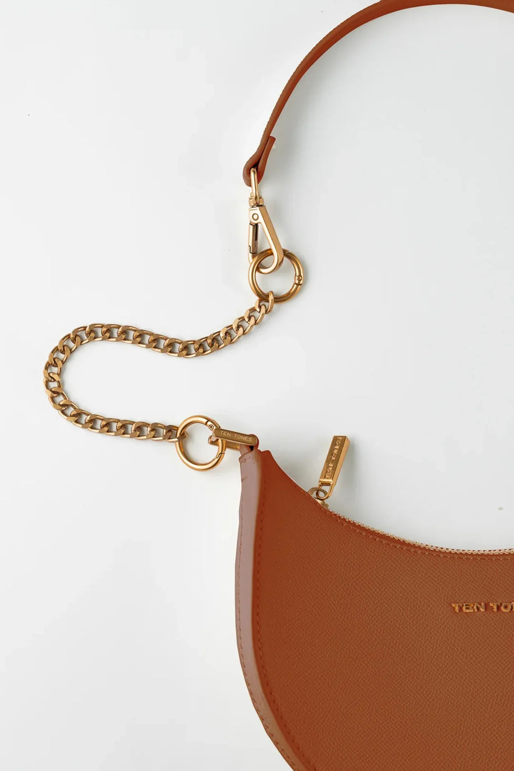 TEN TONES Grayson Moon Bag Orange