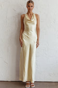 Cassiopeia Open Back Maxi Dress Butter