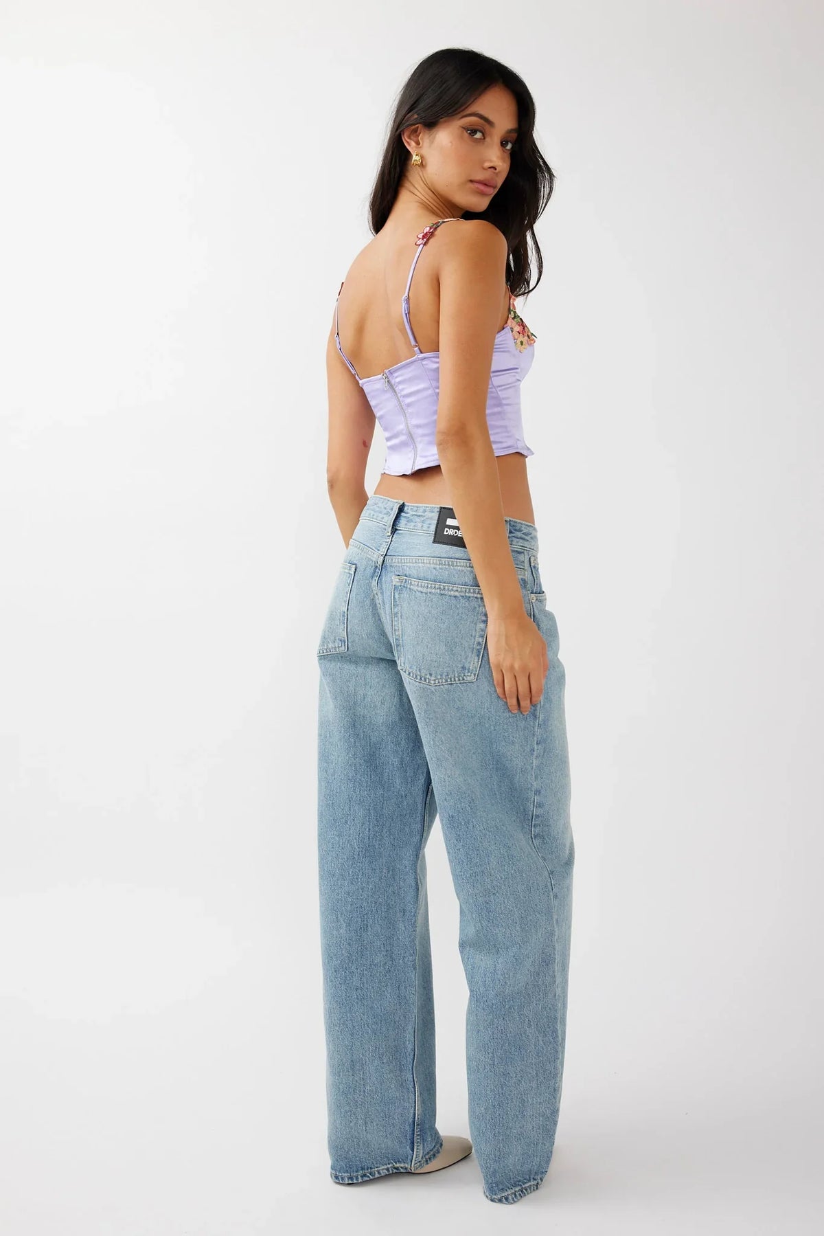 DR DENIM Hill Low Jeans Drift Light Blue