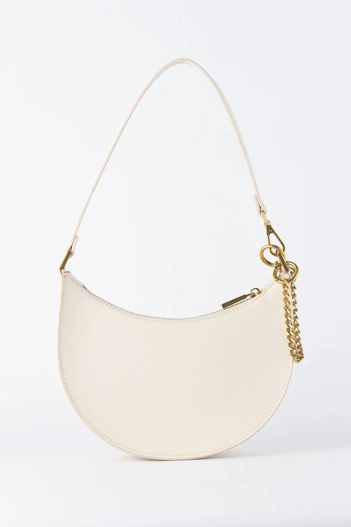 TEN TONES Grayson Moon Bag White