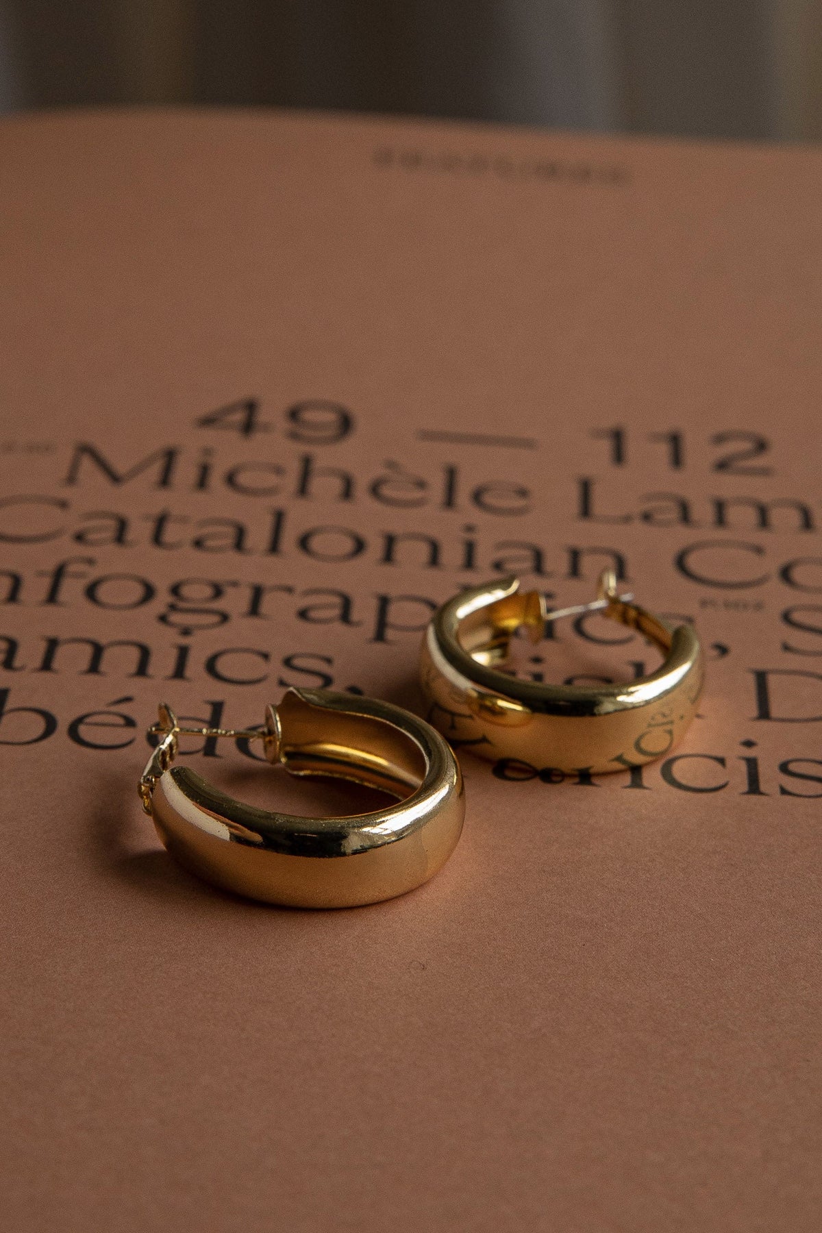 Osiris Hoop Earrings Gold