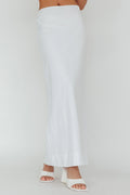 Philomena Midi Skirt White