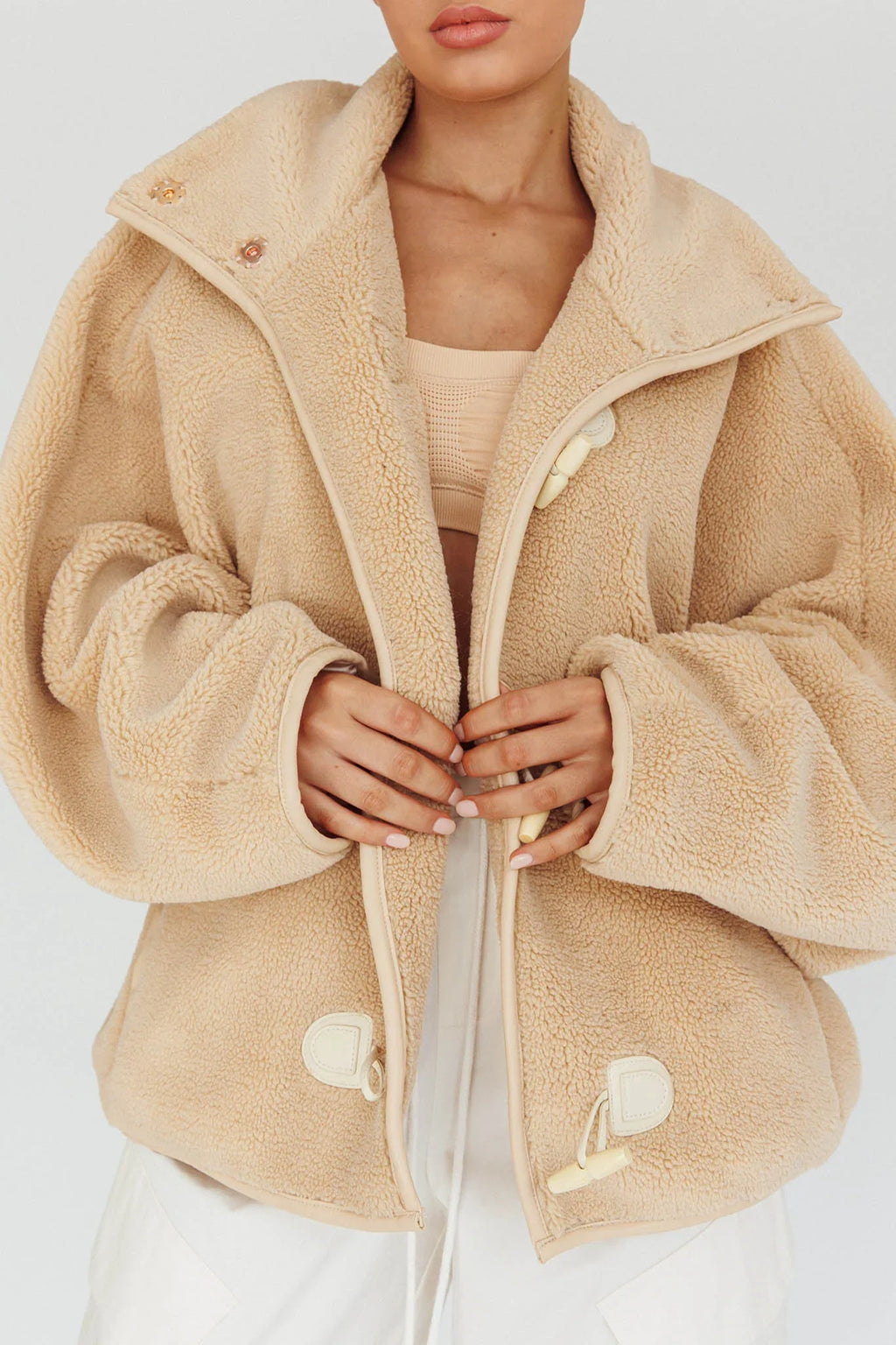 Cambra Toggle Jacket Cream