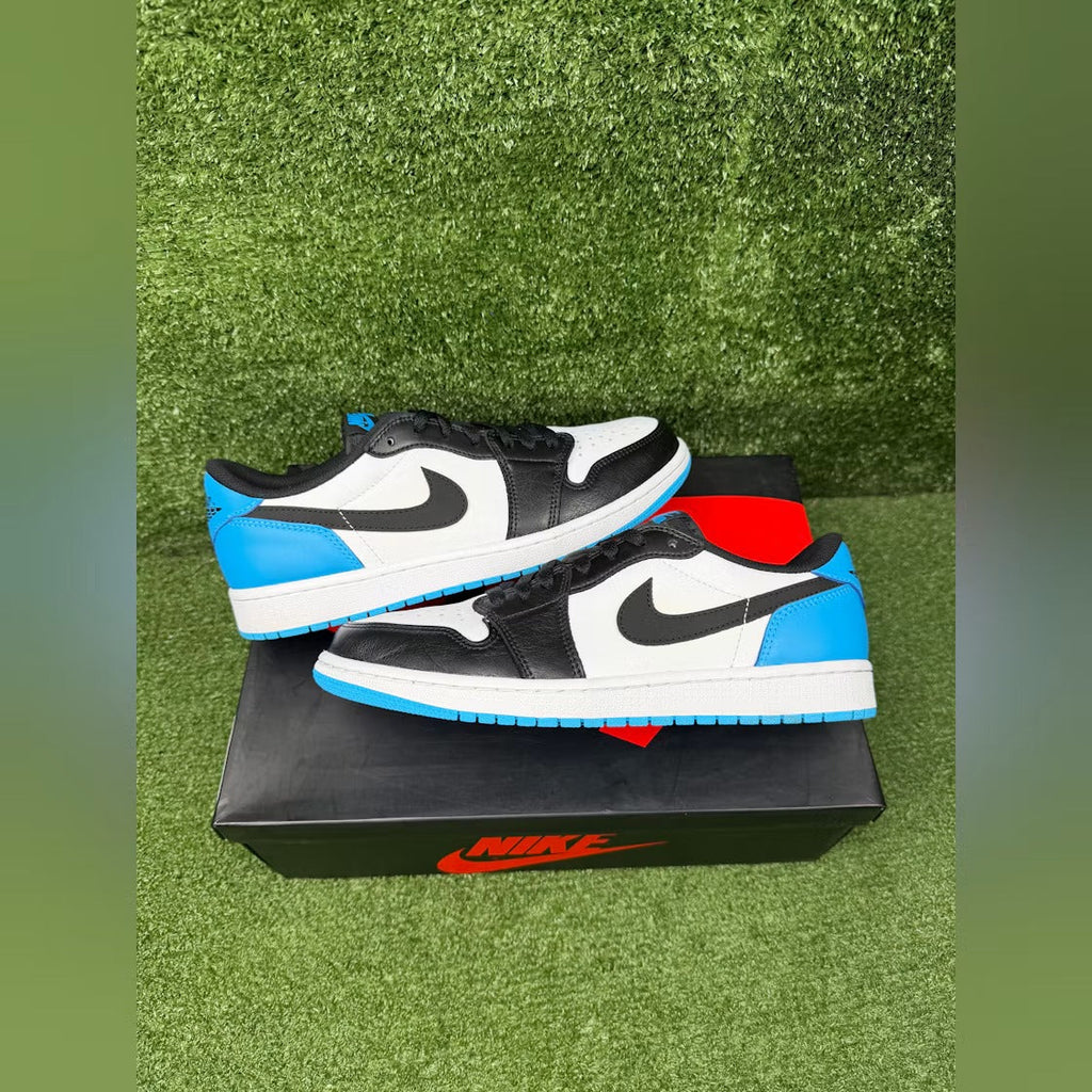 Air Jordan 1 Retro Low OG Black Dark Powder Blue
