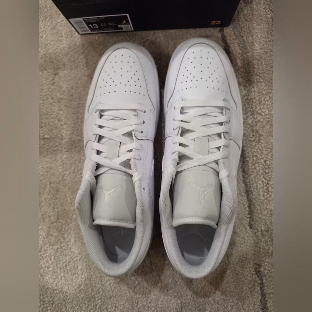 Air Jordan 1 Low Triple White