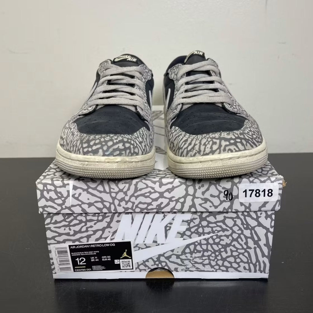 Air Jordan 1 Retro Low OG Black Cement