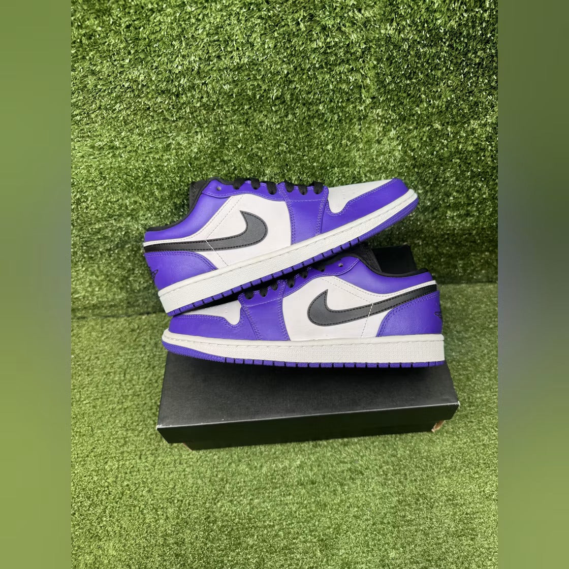 Air Jordan 1 Low Court Purple White