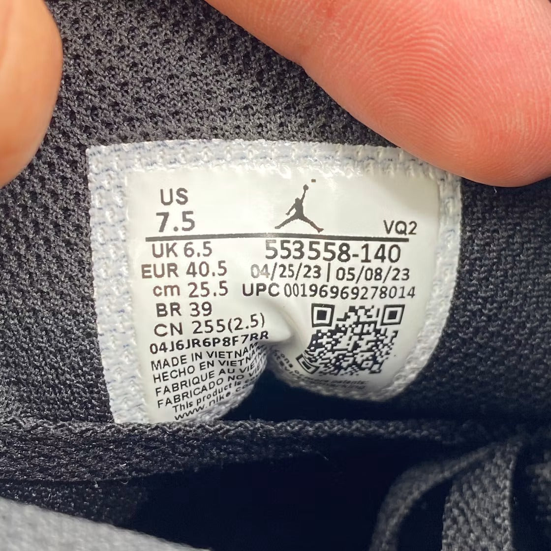 Air Jordan 1 Low Alternate Royal Toe