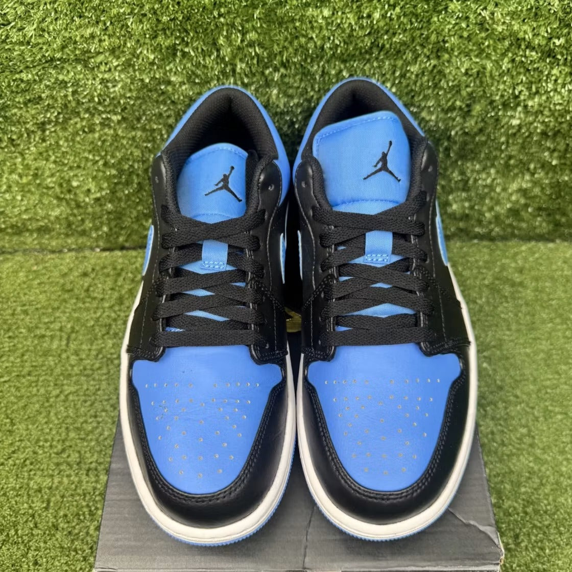 Air Jordan 1 Low Black University Blue