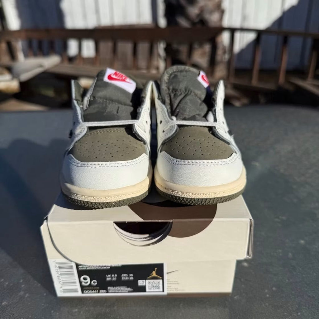 Air Jordan 1 Retro Low OG SP Travis Scott Medium Olive (TD)