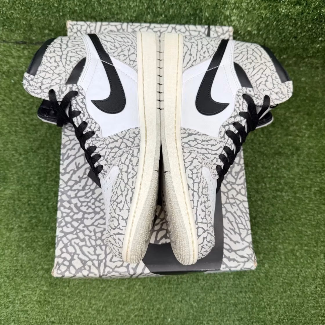 Air Jordan 1 Retro High OG White Cement