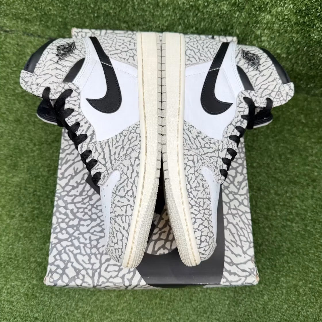 Air Jordan 1 Retro High OG White Cement