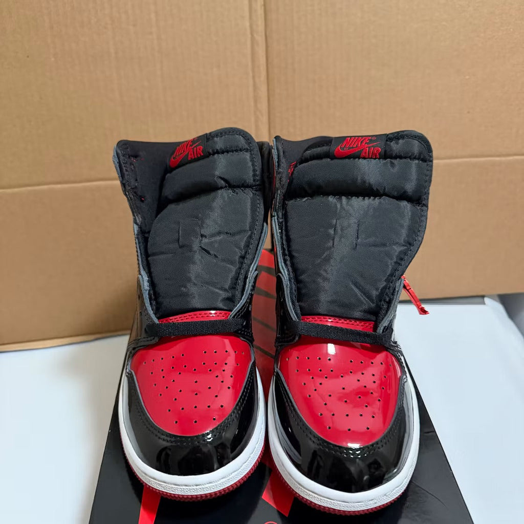 Air Jordan 1 Retro High OG Patent Bred (GS)