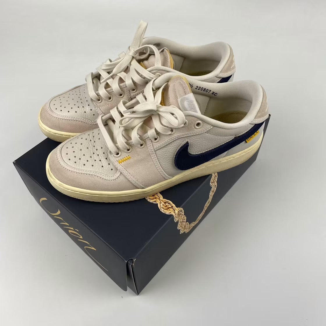 Air Jordan 1 Retro AJKO Low SP Union Sail Leather
