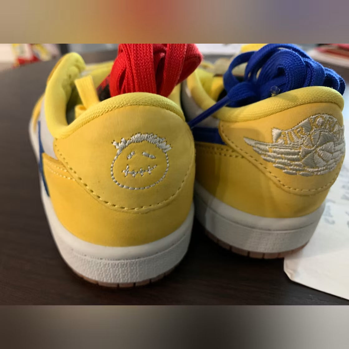 Air Jordan 1 Retro Low OG SP Travis Scott Canary (PS)