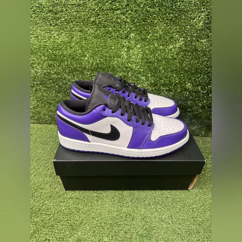 Air Jordan 1 Low Court Purple White