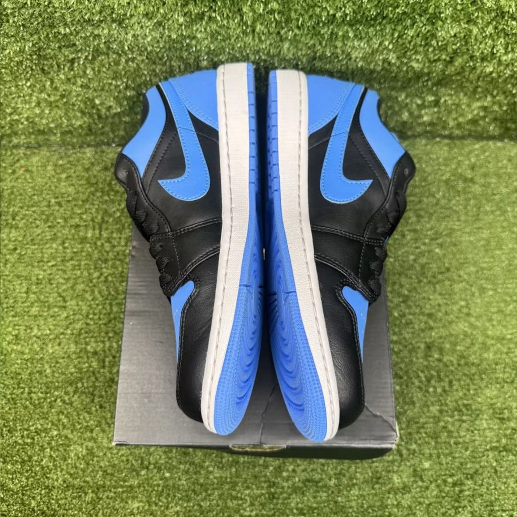 Air Jordan 1 Low Black University Blue