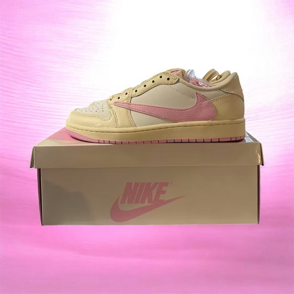 Air Jordan 1 Retro Low OG SP Travis Scott Shy Pink
