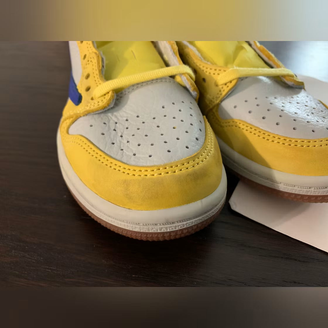 Air Jordan 1 Retro Low OG SP Travis Scott Canary (PS)