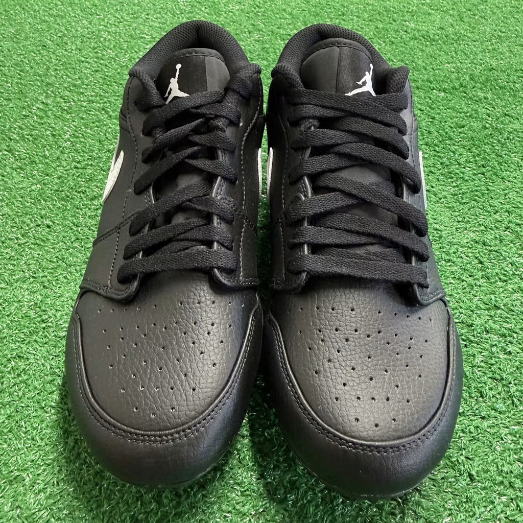 Air Jordan 1 Low TD Cleat Black White
