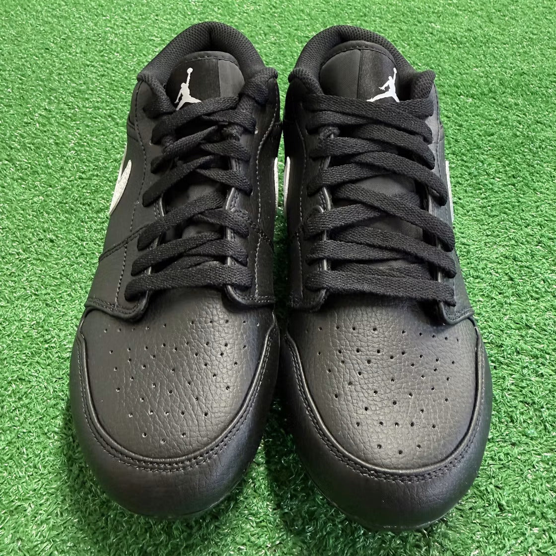 Air Jordan 1 Low TD Cleat Black White