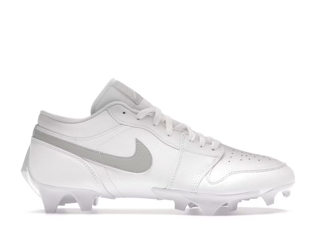 Air Jordan 1 Low TD Cleat White Grey Fog