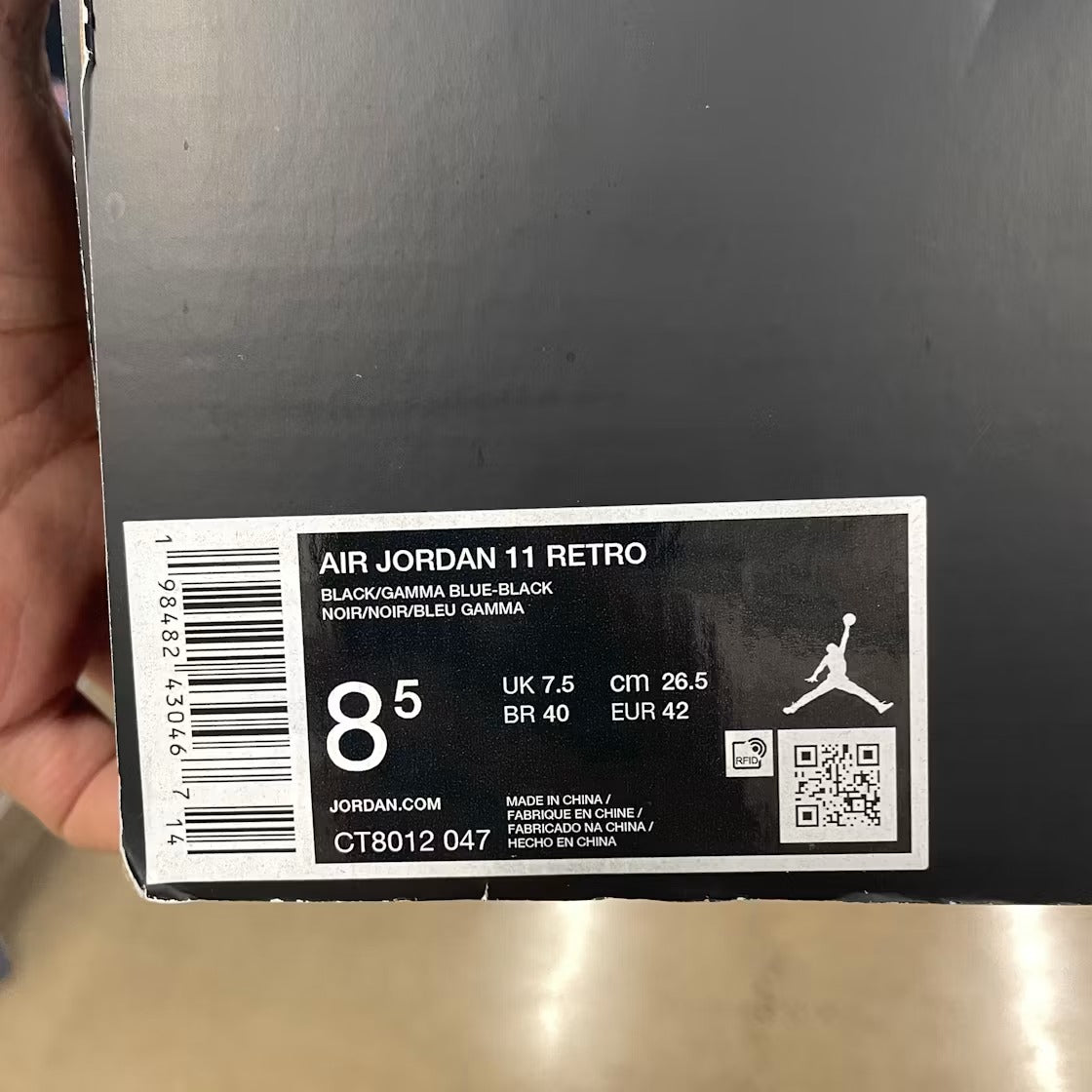 Air Jordan 11 Retro Gamma Blue (2025)