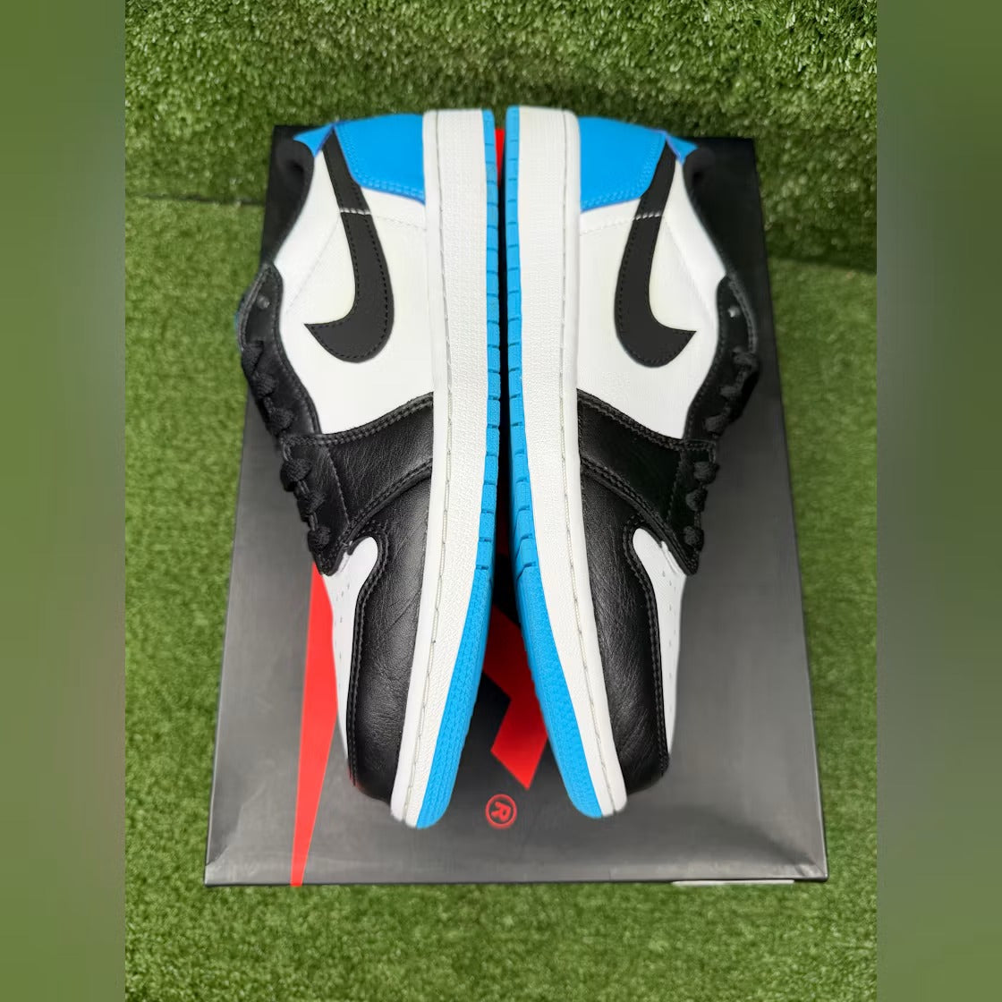 Air Jordan 1 Retro Low OG Black Dark Powder Blue