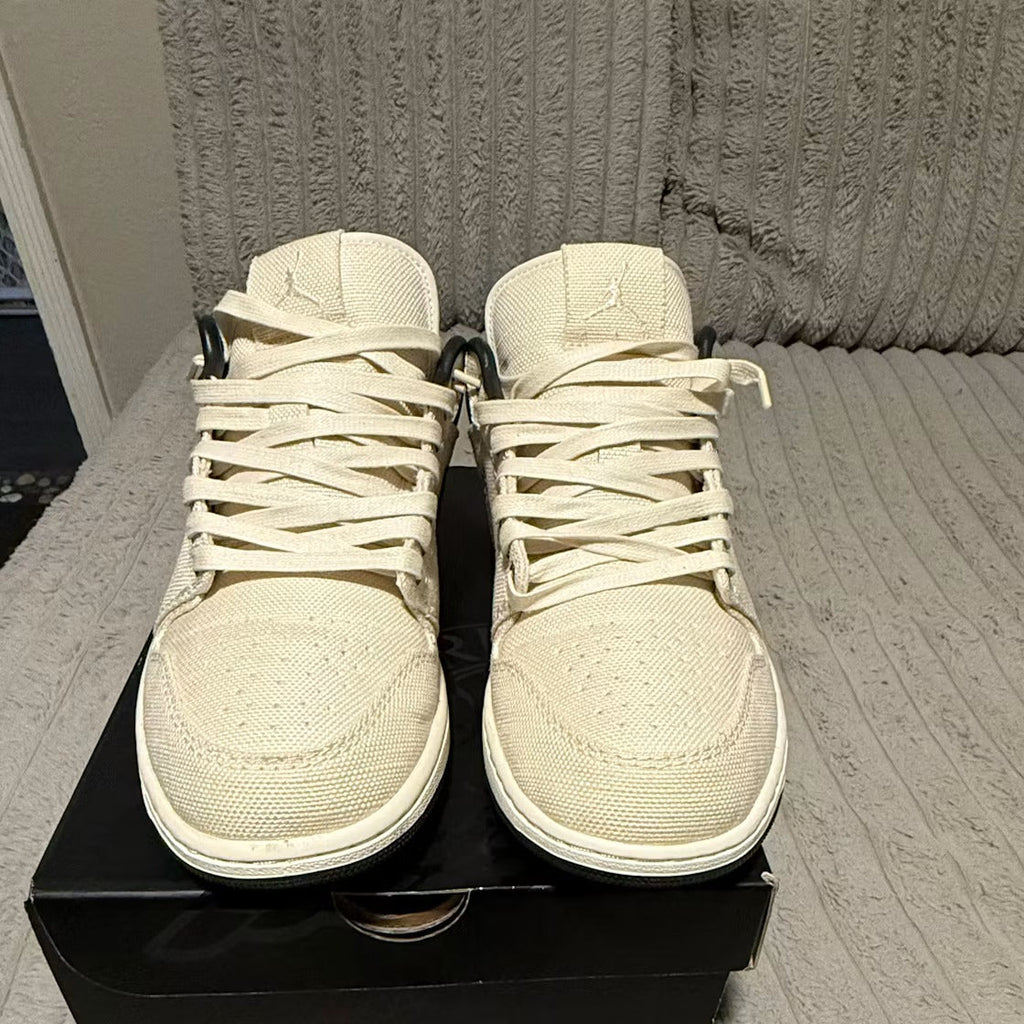 Air Jordan 1 Low Premium Pale Ivory Off Noir Baroque Brown