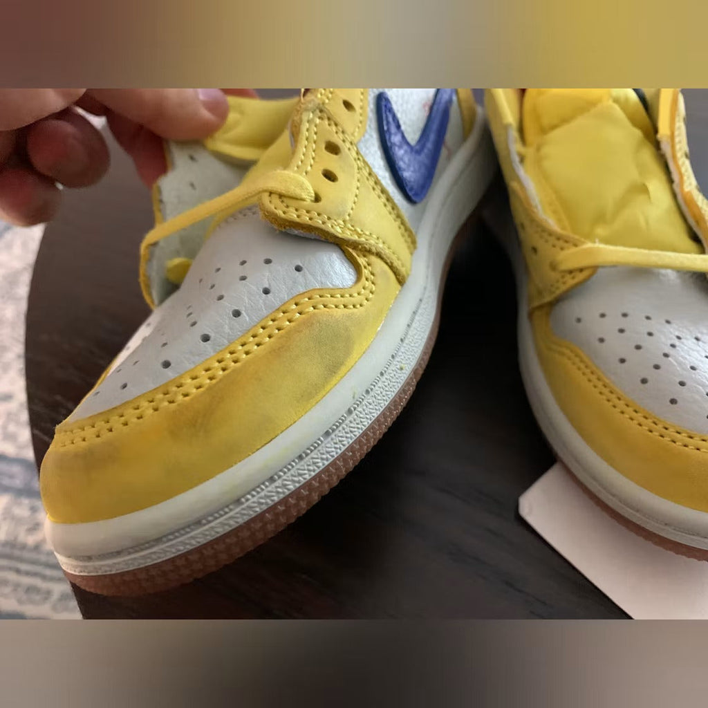 Air Jordan 1 Retro Low OG SP Travis Scott Canary (PS)