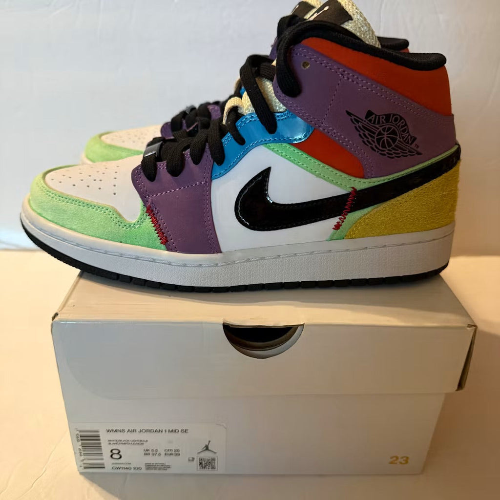 Air Jordan 1 Mid SE Multi-Color (Women's)