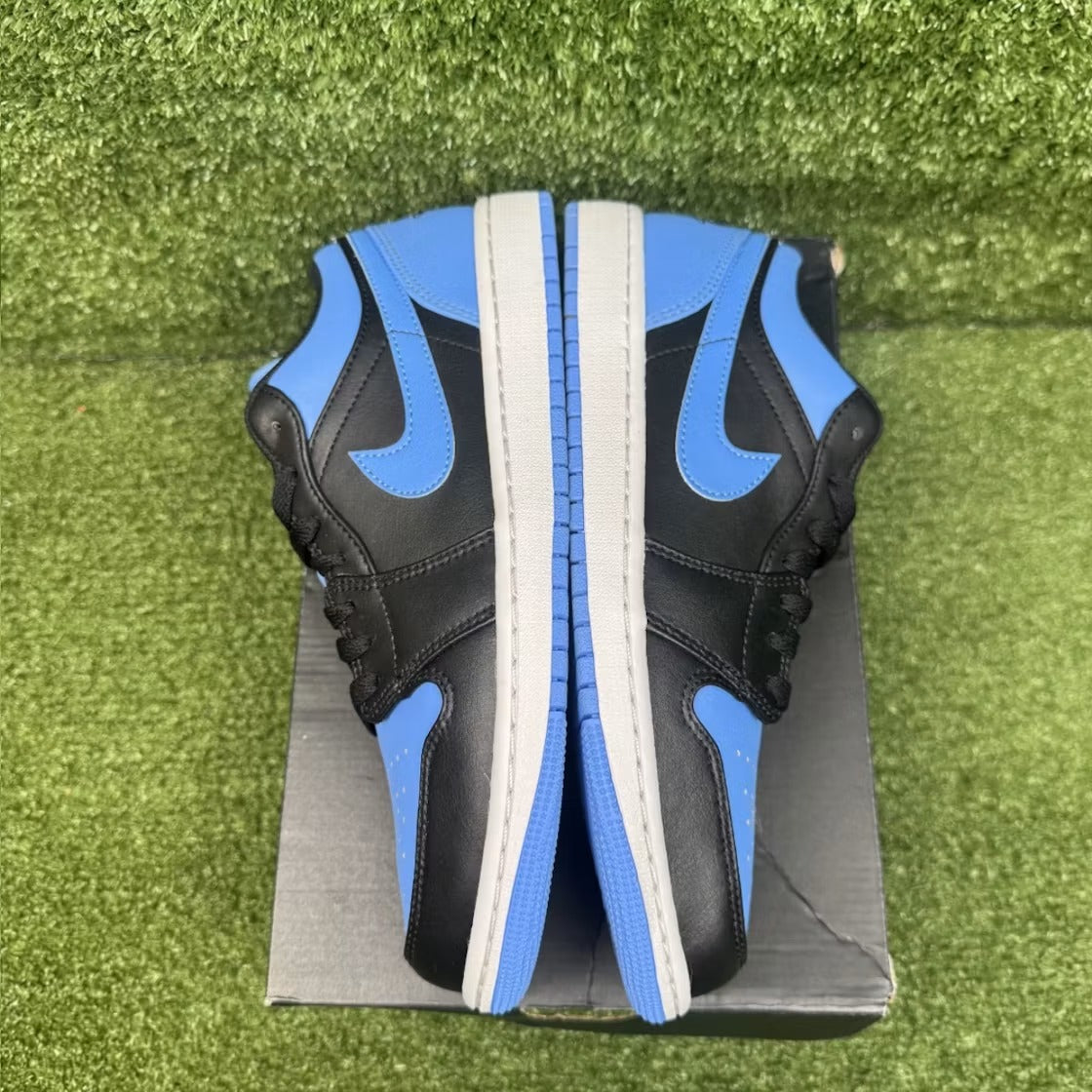 Air Jordan 1 Low Black University Blue