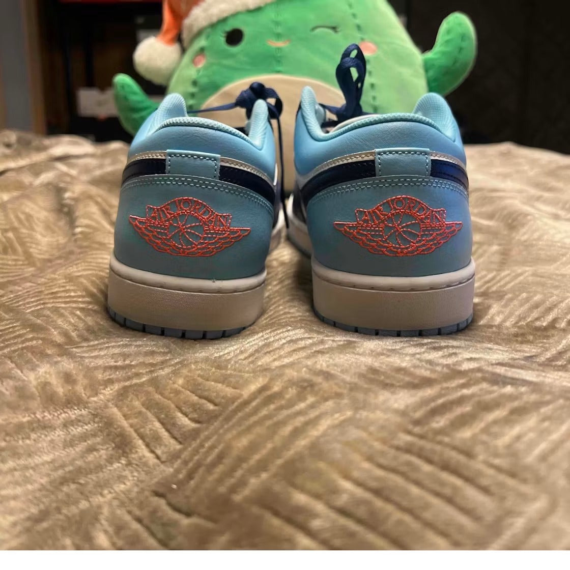 Air Jordan 1 Low Sail Blue Chill
