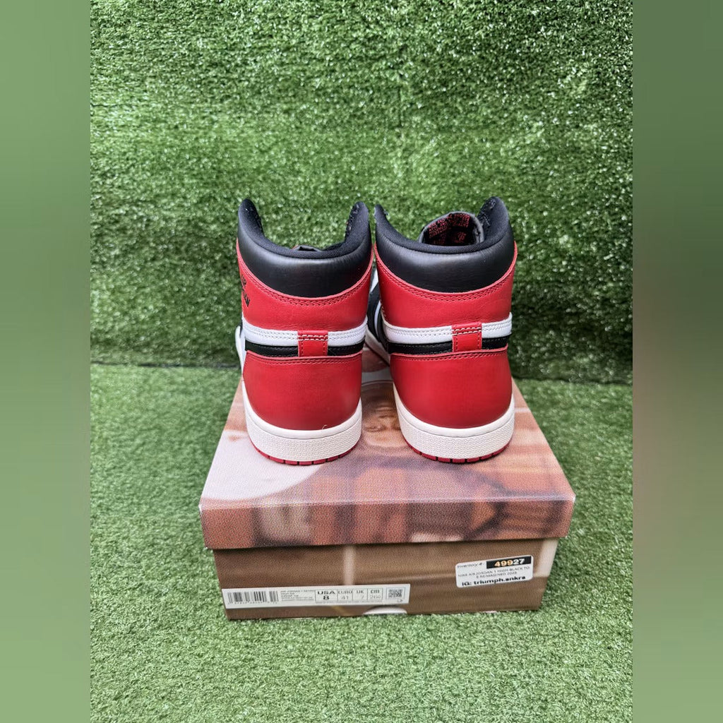 Air Jordan 1 Retro High OG Black Toe Reimagined