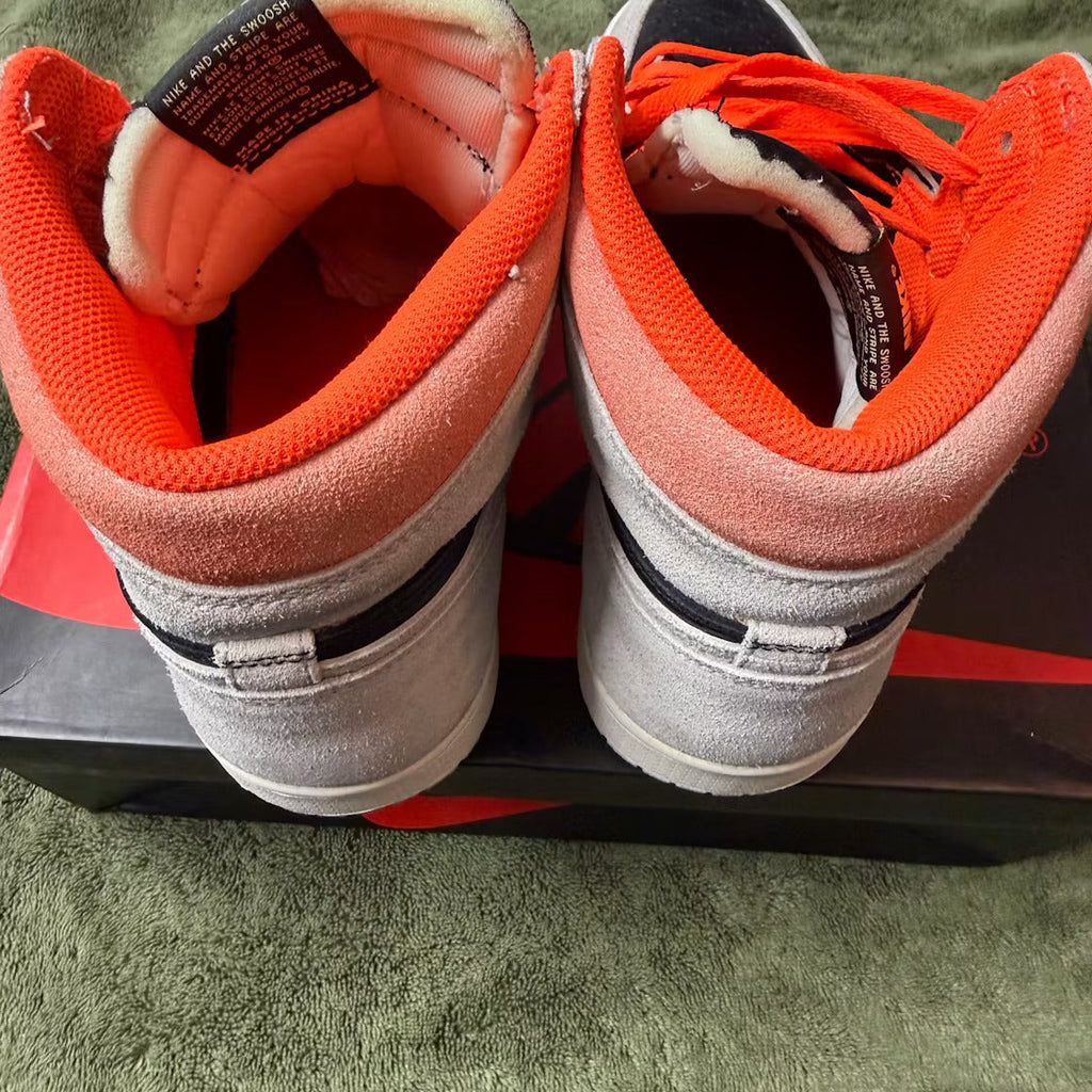 Air Jordan 1 Retro High Neutral Grey Hyper Crimson