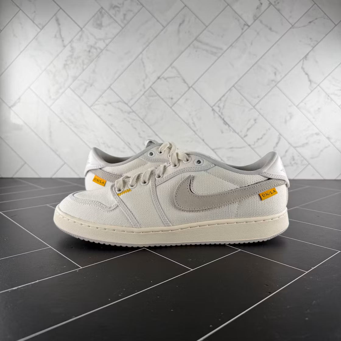 Air Jordan 1 Retro AJKO Low SP Union White Canvas