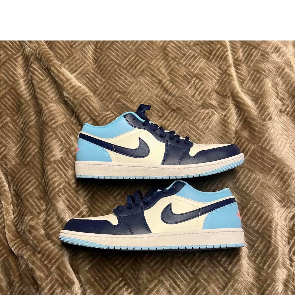 Air Jordan 1 Low Sail Blue Chill