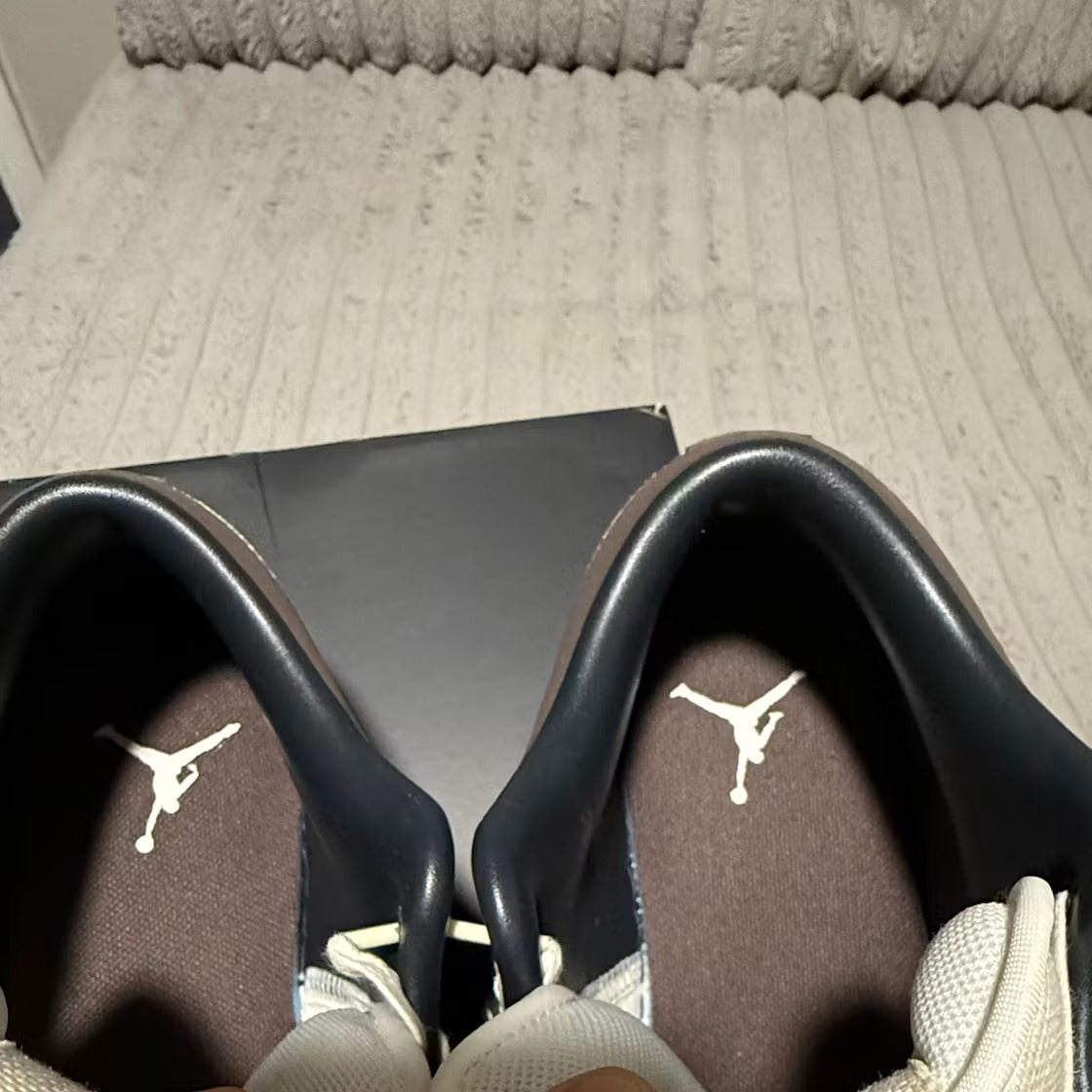 Air Jordan 1 Low Premium Pale Ivory Off Noir Baroque Brown