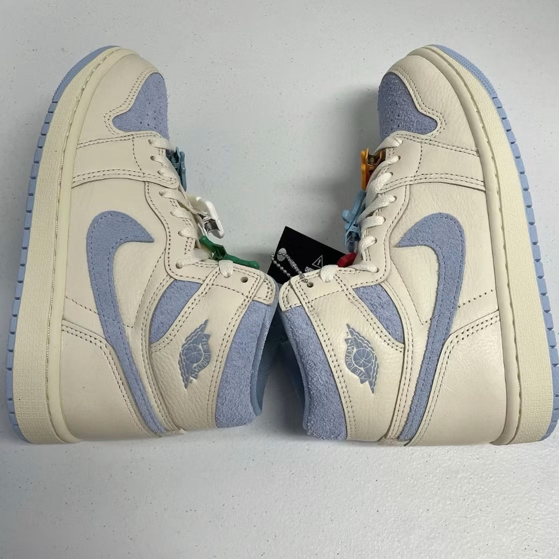 Air Jordan 1 Retro High OG Pale Ivory Psychic Blue (Women's)