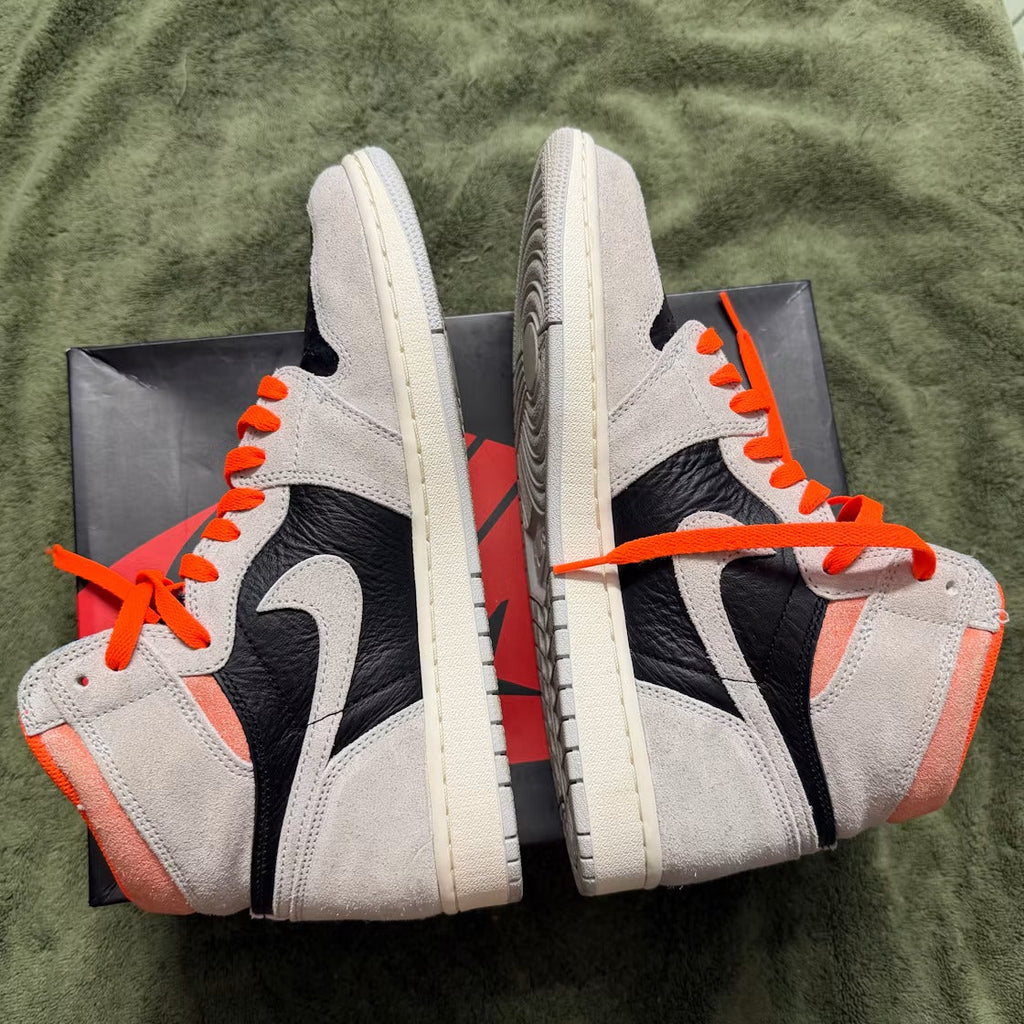 Air Jordan 1 Retro High Neutral Grey Hyper Crimson
