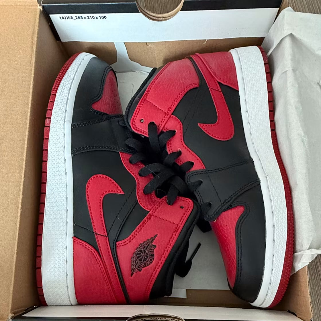 Air Jordan 1 Mid Banned (2020) (GS)