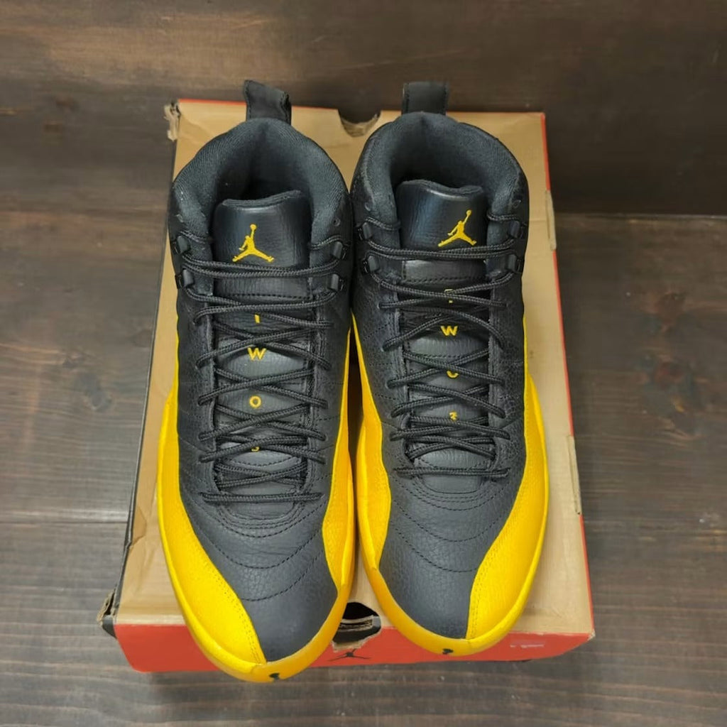Air Jordan 12 Retro Black University Gold