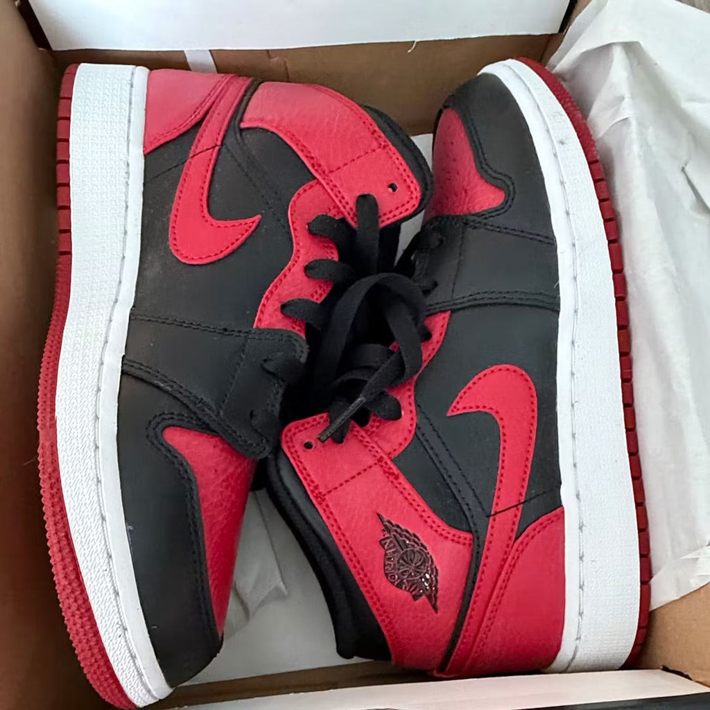 Air Jordan 1 Mid Banned (2020) (GS)