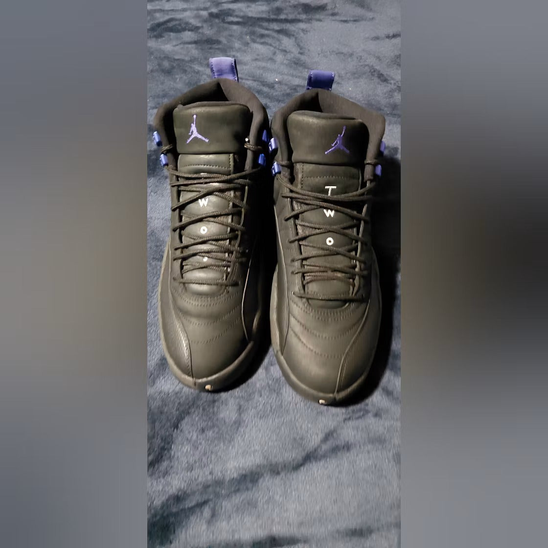 Air Jordan 12 Retro Black Dark Concord