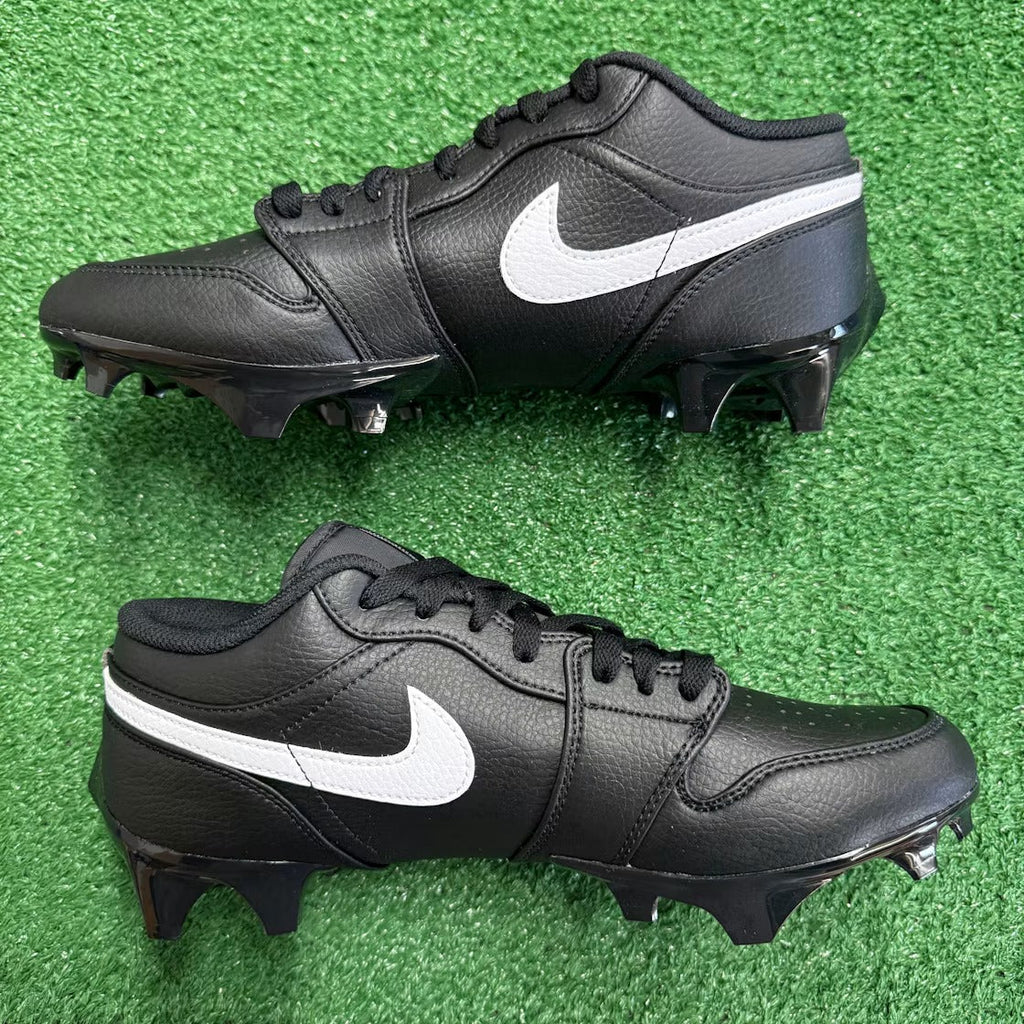Air Jordan 1 Low TD Cleat Black White
