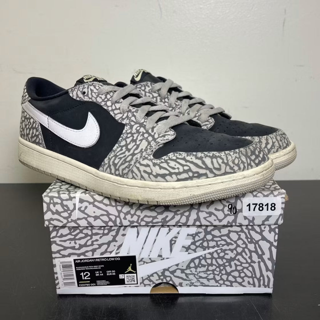 Air Jordan 1 Retro Low OG Black Cement
