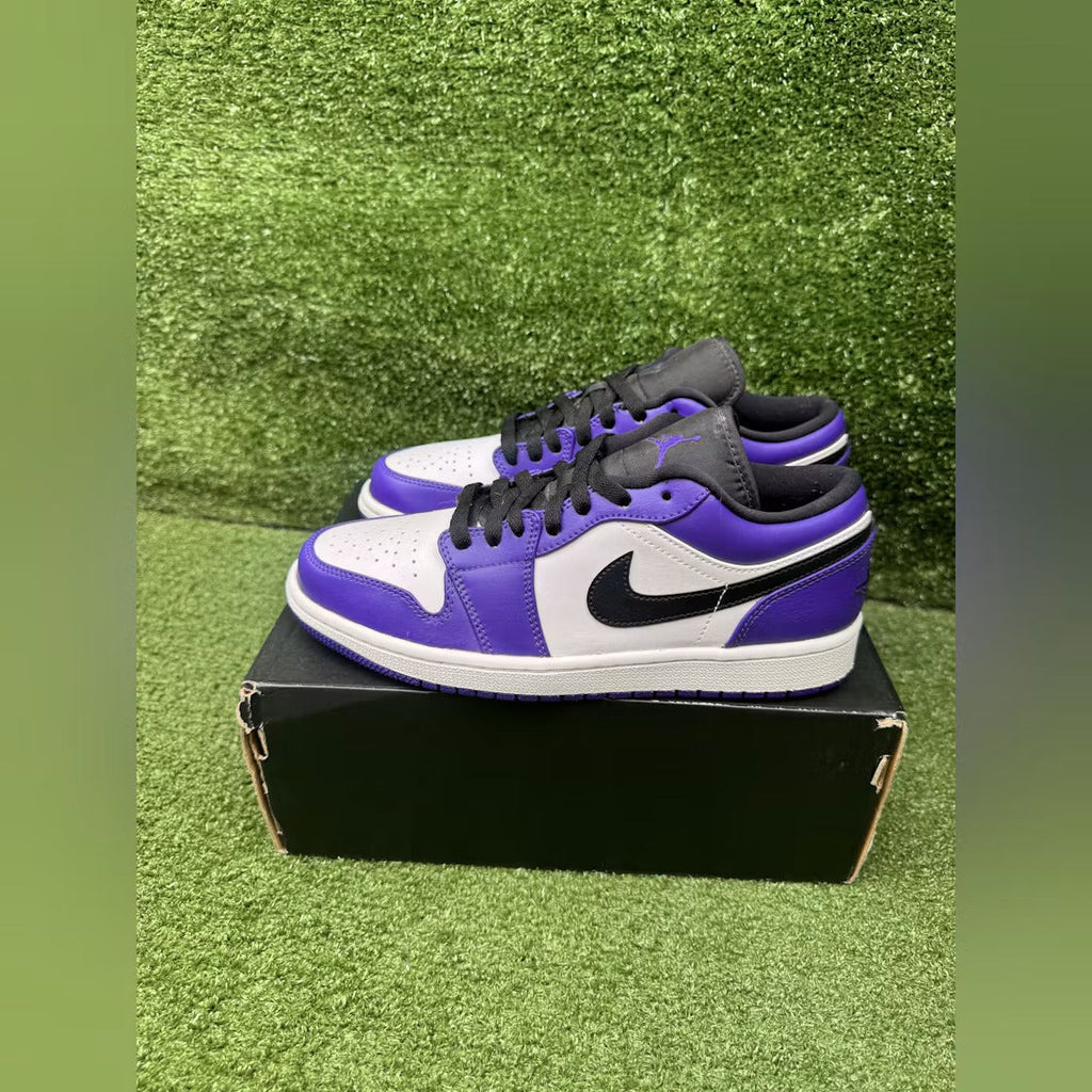 Air Jordan 1 Low Court Purple White